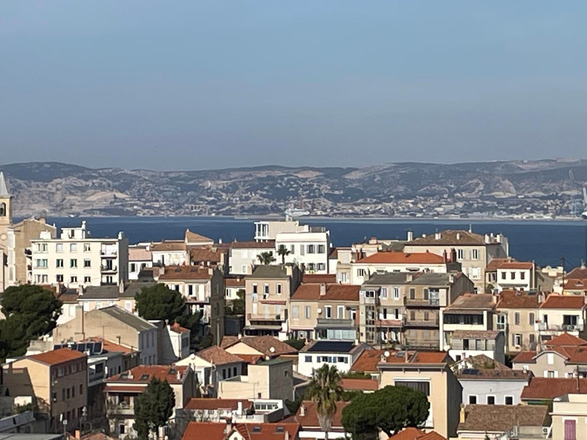 Ferienwohnung Vu Sur Mer Corniche Marseilles Exterior foto