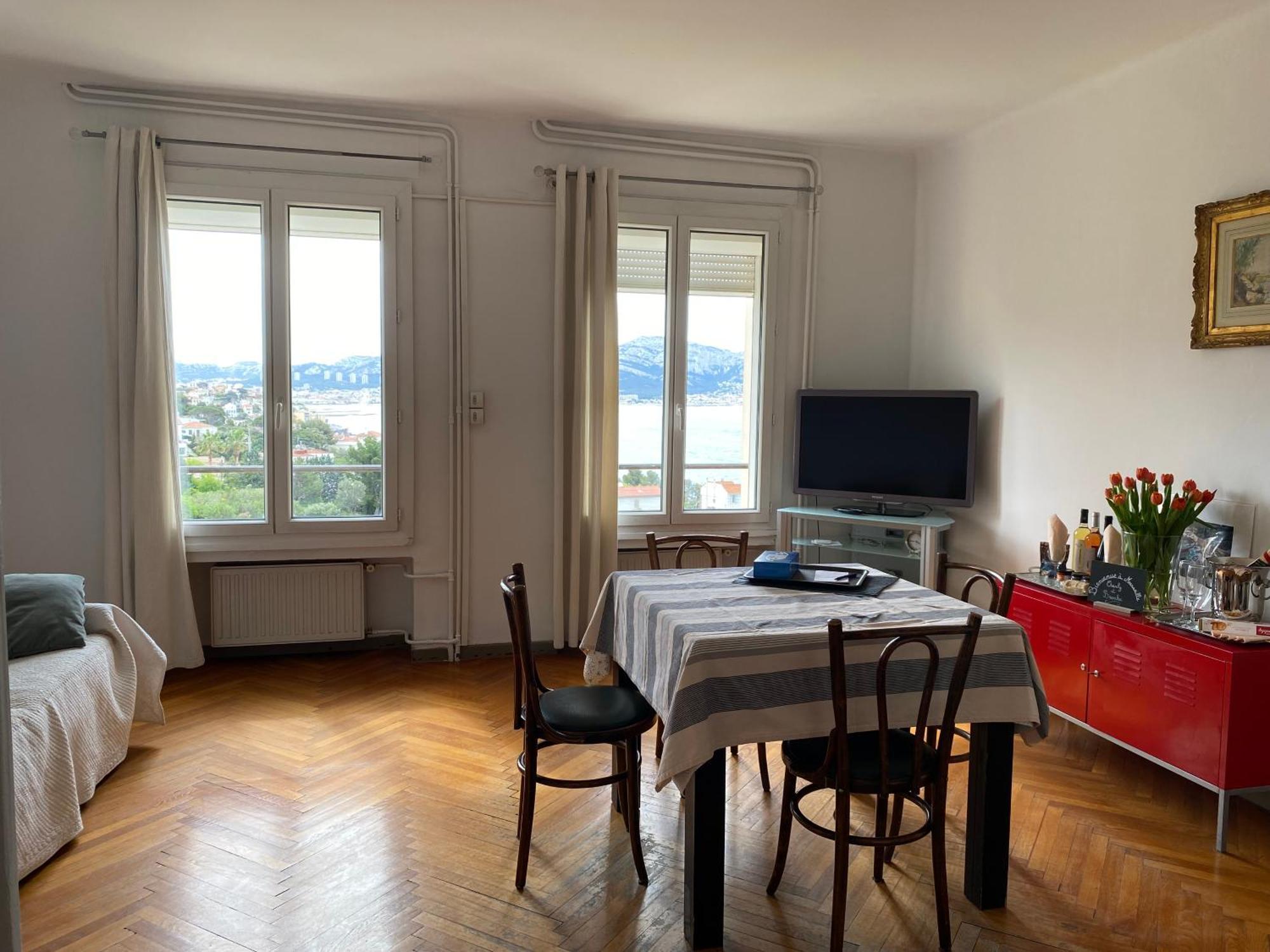 Ferienwohnung Vu Sur Mer Corniche Marseilles Exterior foto