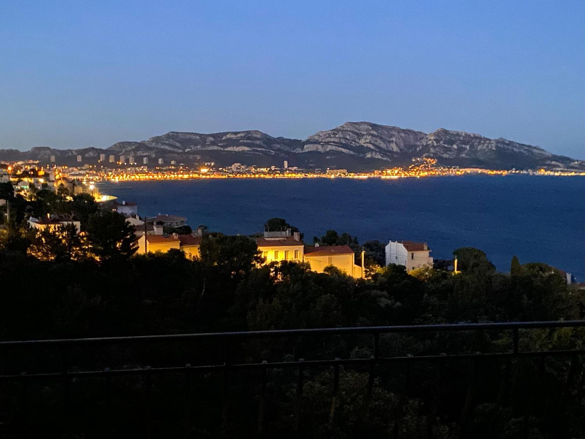 Ferienwohnung Vu Sur Mer Corniche Marseilles Exterior foto