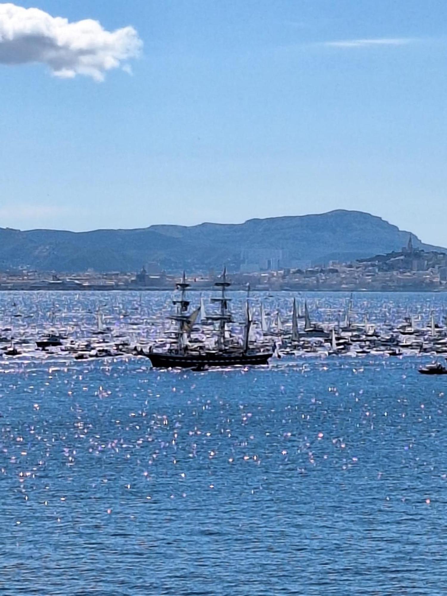 Ferienwohnung Vu Sur Mer Corniche Marseilles Exterior foto