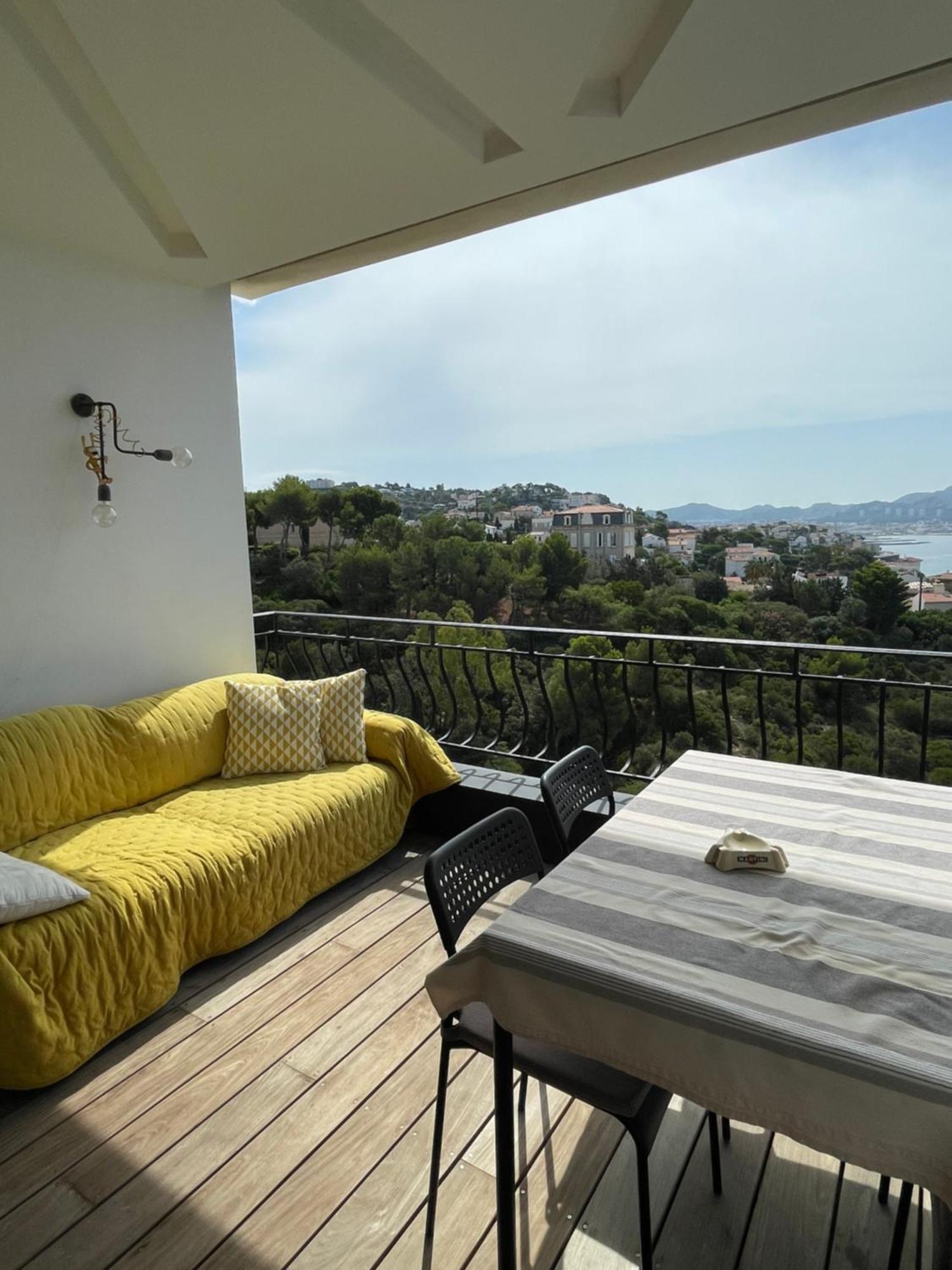 Ferienwohnung Vu Sur Mer Corniche Marseilles Exterior foto